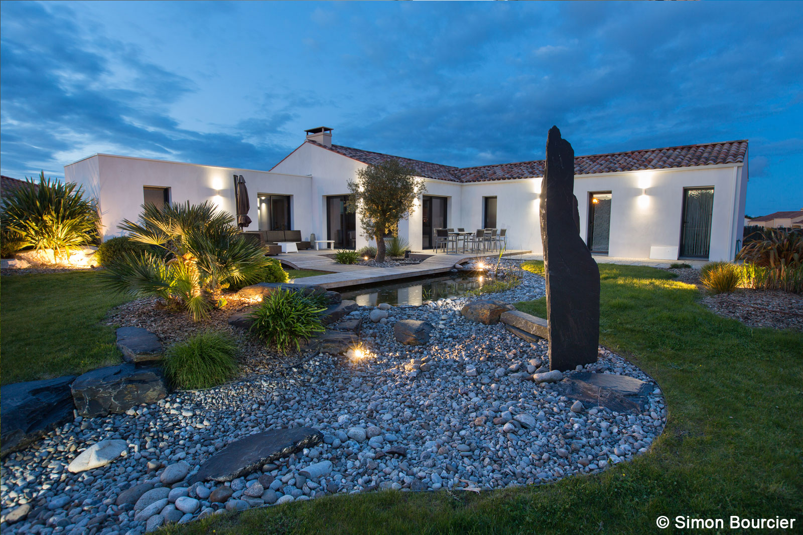 Aménagement piscines et bassins - Jardins de Vendée